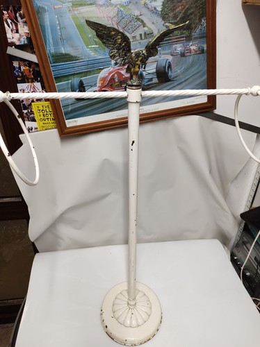 Brass painted towel holder - painted,