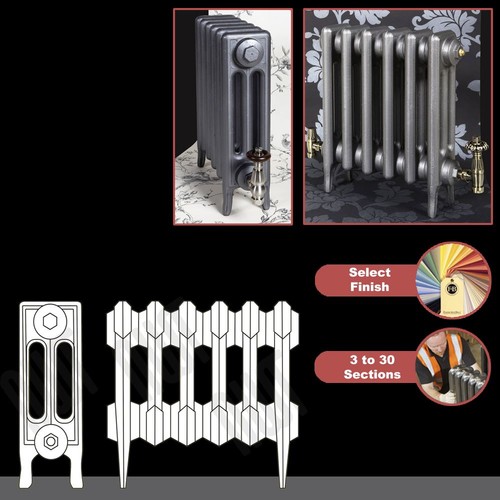 Cast iron radiators - cast, 3