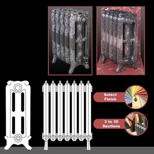 Cast iron radiators - cast,