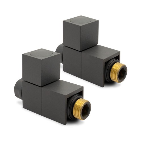 Anthracite valves straight - anthracite,