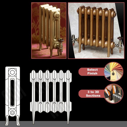 Cast iron radiators column - cast,