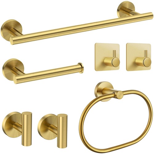 Piece bathroom accessories - 7-piece,