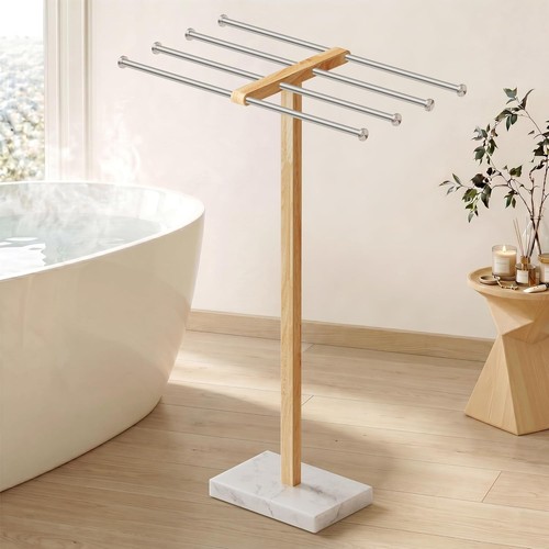 Kes freestanding towel rack - freestanding,