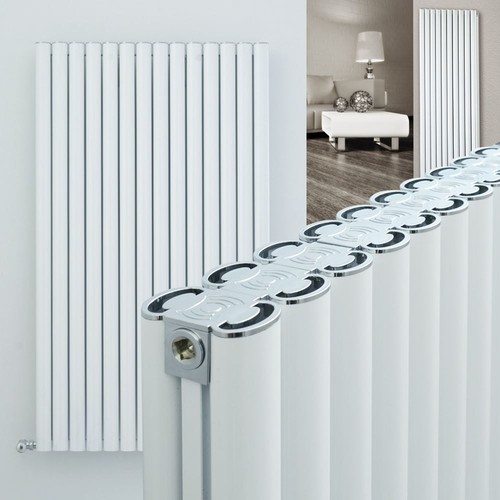 White aluminium vertical - white,
