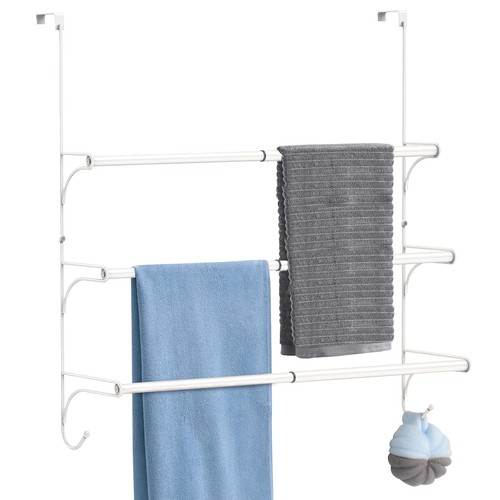 Tier over the - the, towel