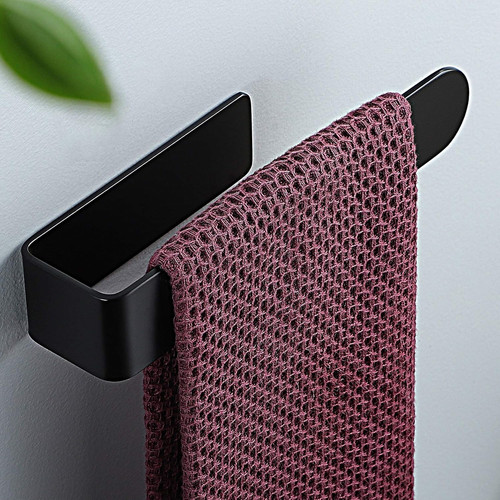 Hand towel holder black - hand,