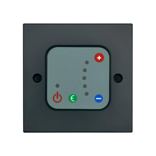 Anthracite wall controller - wall,