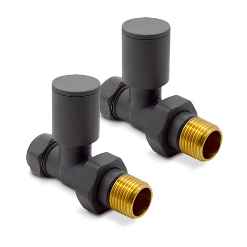 Anthracite straight valves - anthracite,