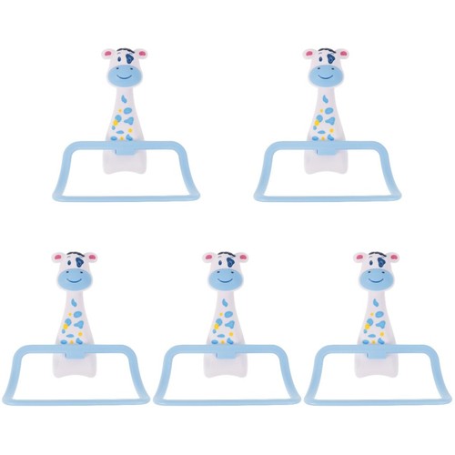 Multi color plastic towel rack - plastic,