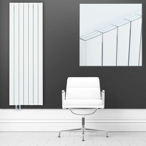 White aluminium vertical - aluminium,