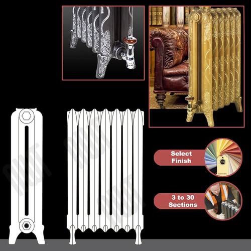 Cast iron radiators - cast,